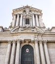 The Church of Santi Vincenzo e Anastasio a Fontana di Trevi in R Royalty Free Stock Photo