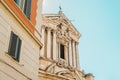 Rome - The Church Of Santi Vincenzo e Anastasio Royalty Free Stock Photo