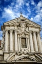 Church of Santi Vincenzo-e-Anastasio-a-Trevi. Rome. Italy Royalty Free Stock Photo