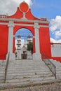 Santo angel custodio church in puebla V Royalty Free Stock Photo