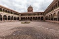 Church of Santo Domingo, Coricancha,Cusco, Peru,South America. Build on ruins of Incan Temple of the Sun Royalty Free Stock Photo