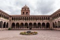 Church of Santo Domingo, Coricancha,Cusco, Peru,South America. Build on ruins of Incan Temple of the Sun Royalty Free Stock Photo