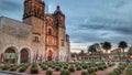 Church of santo domingo de guzman Royalty Free Stock Photo