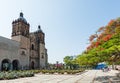 Church of Santo Domingo de Guzman in Oaxaca, Mexico Royalty Free Stock Photo