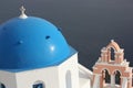 Church on Santorini Royalty Free Stock Photo