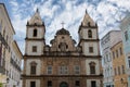 Church of Sao Francisco no Pelourinho  Salvador Bahia Brazil Royalty Free Stock Photo