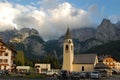 Church in Sappada - Belluno Italy Royalty Free Stock Photo