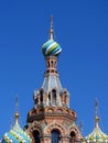 Church of the Savior on the Blood of Christ, or the Church of the Savior on Blood in St. Petersburg Royalty Free Stock Photo