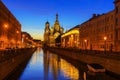 Church of the Savior on Blood, Saint-Petersburg, Russia Royalty Free Stock Photo