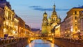 Church of the Savior on Blood, Saint Petersburg, Russia Royalty Free Stock Photo