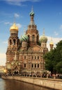 The Church of the Savior on Spilled Blood Royalty Free Stock Photo