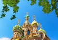 Church of the Savior on Spilled Blood in Saint Petersburg, Russia Royalty Free Stock Photo