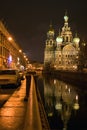 Church of savior on spilled blood St Petersburg Royalty Free Stock Photo