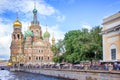 Church of the Savior on Spilled Blood, St Petersburg Russia Royalty Free Stock Photo