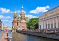 Church of the Savior on Spilled Blood, St. Petersburg, Russia Royalty Free Stock Photo