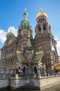 Church of the Savior on the Spilt Blood Royalty Free Stock Photo