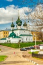 Church of the Saviour on the City. One of the oldest churches in Yaroslavl. Part of the Golden ring of Russia. Yaroslavl, Russia- Royalty Free Stock Photo