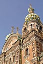 Church of the Saviour on Spilled Blood or Cathedral of the Resurrection of Christ, St. Petersburg Royalty Free Stock Photo