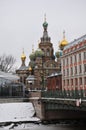 Church of the Saviour on Spilled Blood. Saint Petersburg. Russia. Royalty Free Stock Photo