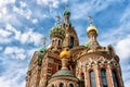 Church of the Saviour on Spilled Blood Spas na Krovi, St. Petersburg, Russia Royalty Free Stock Photo