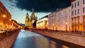 Church of the Saviour on Spilled Blood, St. Petersburg, Russia Royalty Free Stock Photo