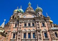 Church of the Saviour on Spilled Blood in St. Petersburg, Russia Royalty Free Stock Photo