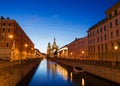 Church of the Saviour on Spilled Blood in St. Petersburg, Russia Royalty Free Stock Photo