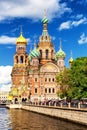 Church of the Saviour on Spilled Blood, St. Petersburg, Russia Royalty Free Stock Photo