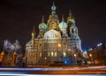 Church of the Saviour on Spilled Blood in St. Petersburg Royalty Free Stock Photo