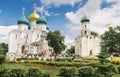 Church in Sergiyev posad monastery Royalty Free Stock Photo