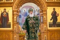 Church services in the Odessa Holy Assumption Monastery