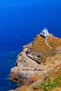 The Church of the Seven Martyrs on Sifnos island Royalty Free Stock Photo