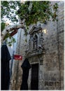 Church in Seville in Santa Cruz Quarter, Spain