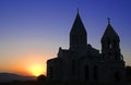 CHURCH Siluette AT SUNSET