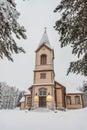 Church in Sirkka in Lapland, Finland