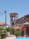 Church at Skala Kalloni Lesvos Greece Royalty Free Stock Photo