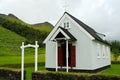 Church of Skogar, Iceland Royalty Free Stock Photo