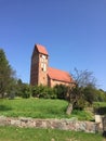 Church in Slawsko, Poland Royalty Free Stock Photo
