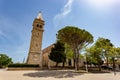 Church in small town Cilipi in the province of Dalmatia. Croatia