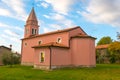 Church in small village Nova vas