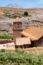 Church of Socaire (Chile) Royalty Free Stock Photo