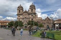 The Church of the Society of Jesus at Plaza de Armas at Cusco in Peru.