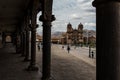 Church of the Society of Jesus in Plaza de Armas in Cusco, Peru Royalty Free Stock Photo