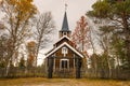 Church in Somadal, Hedmark, Norway Royalty Free Stock Photo