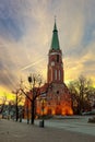 Church in Sopot Royalty Free Stock Photo