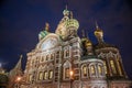 Church on Spilled Blood in Saint Petersburg Royalty Free Stock Photo