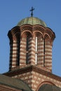 Church spire in Bucharest