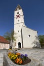 Church of Spitz an der Donau, Wachau, Niederosterreich, Austria Royalty Free Stock Photo