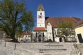 Church of Spitz an der Donau, Wachau, Niederosterreich, Austria Royalty Free Stock Photo