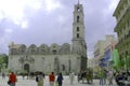 Church and square, La Havanna